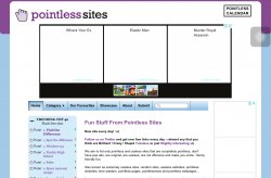 Pointless sites Meme Template