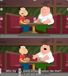 Who the frick family guy Meme Template