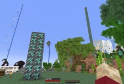 Diamond Ore Tower Meme Template