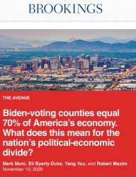 Biden-voting counties are richer Meme Template