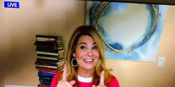 Lisa Whelchel Pointing Fingers Up Meme Template