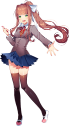 Monika Meme Template