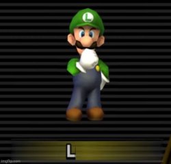 L Meme Template