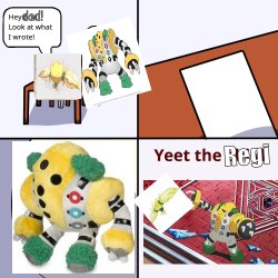 Yeet The Regi Regieleki edition Meme Template