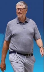 Bill Gates Man Boobs Meme Template