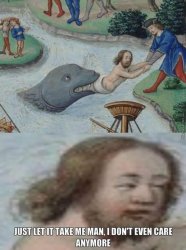 Just let it take me man Meme Template