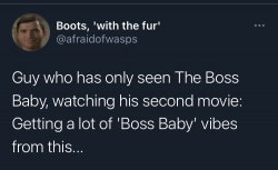 guy who has only seen boss baby Meme Template