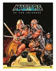 He-Man vs Blade MOTU Earl Norem movie poster Meme Template