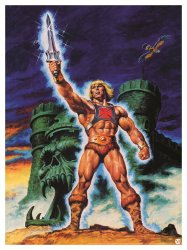 He-Man Castle Grayskull Earl Norem art Meme Template