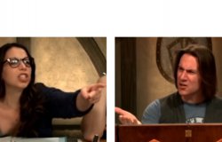 Critical role angry cat lady Meme Template
