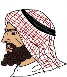 Arab chad Meme Template