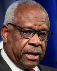 Clarence Thomas hotdog man Meme Template