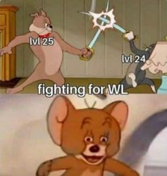 Fighting for WL Meme Template