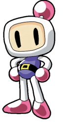 White Bomber (Super Bomberman R) in Shoji Mizuno style Meme Template