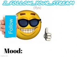 ifys’s Mood Meme Template