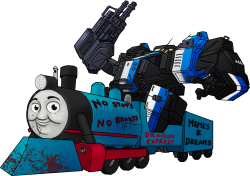 Thomas the tank engine Meme Template