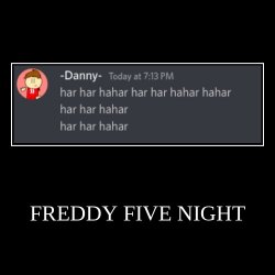 FREDDY FIVE NIGHT Meme Template