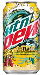 mountain dew baja flash can Meme Template