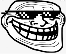 Troll face Meme Template