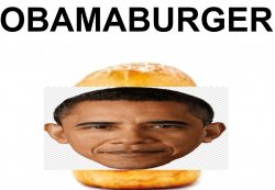 obamaburger template Meme Template