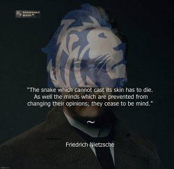 Conservative Party Friedrich Nietzsche quote Meme Template