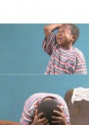 sad black kid Meme Template