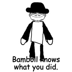 Bamboll knows what you did. Meme Template