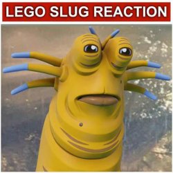 LEGO Slug Reaction Meme Template