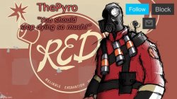 ThePyro’s red team temp Meme Template