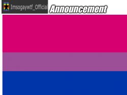 Imsogaywtf announcement (regular style) Meme Template