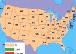Empty US map Meme Template