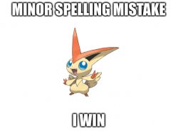 MINOR SPELLING MISTAKE Meme Template