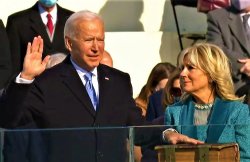 Biden swearing in ceremony Meme Template