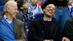 Biden and Obama laughing Meme Template