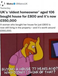 UK’s oldest homeowner Meme Template