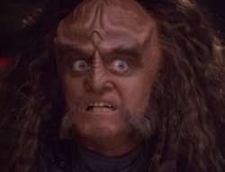 Crazy Gowron Meme Template