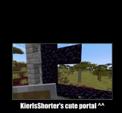 KierIsShorter's cute portal Meme Template