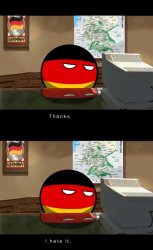 Germany “thanks I hate it” Meme Template
