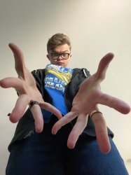 CG5 big hands Meme Template