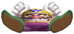 Flat Wario Meme Template