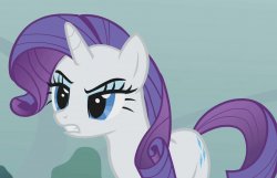 rarity's mad face Meme Template