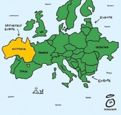 Europe according to Eurovision Meme Template