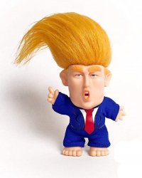 Trump Troll doll - clothed Meme Template