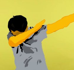 The Dab Meme Template