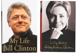 Bill Clinton My Life vs. Hillary Clinton Living History Meme Template