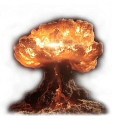 Nuclear Explosion Meme Template