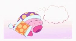 Kirby sleepwalking Meme Template