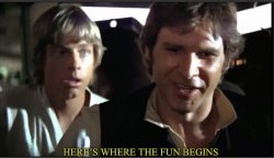 Here’s where the fun begins Meme Template