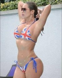 Jennifer Lopez British bikini Meme Template