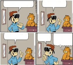 Garfield Meme Template